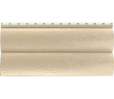 Виниловый сайдинг Blockhouse (Блокхаус - под бревно) Bh-02, Бежевый от производителя  Альта-профиль по цене 543 р