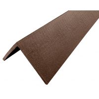 Уголок ДПК для сайдинга NauticPrime, 70x70x3000мм, Коричневый