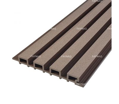 Доска Фасадная из ДПК Nika Рейка Шоколад от производителя  Faynag по цене 800 р