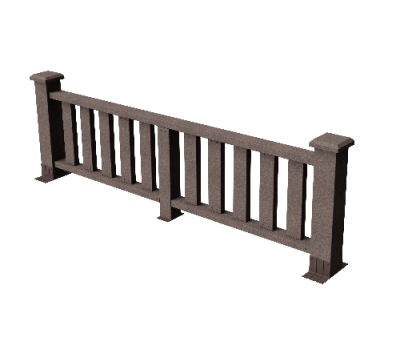 Декоративные ограждения ДПК " Эрес", Венге, шлифованное от производителя GrinderDeco по цене 5 691 р Декоративные ограждения ДПК " Эрес", Венге, шлифованное от производителя GrinderDeco по цене 5 691 р