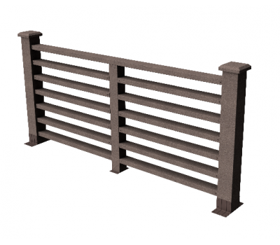 Декоративные ограждения ДПК " Марсело", Венге, шлифованное от производителя GrinderDeco по цене 7 116 р Декоративные ограждения ДПК " Марсело", Венге, шлифованное от производителя GrinderDeco по цене 7 116 р