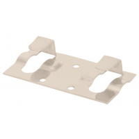 Кляймер стартовый для монтажа наличника Белый