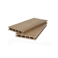 Террасная доска ДПК 3D+вельвет пустотелая двухсторонняя Песочный Террасная доска ДПК 3D+вельвет пустотелая двухсторонняя Песочный