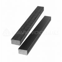 Брус лавочный ДПК полнотелый Чёрный