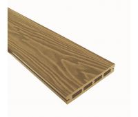 Террасная доска Смарт 3D Пустотелая с пазом Дуб Севилья