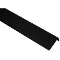 Угол алюминиевый завершающий 3000x51.5x30 мм Чёрный Угол алюминиевый завершающий 3000x51.5x30 мм Чёрный