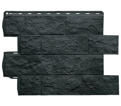 Фасадная панель Туф ЭКО Графит от производителя  Альта-профиль по цене 573 р