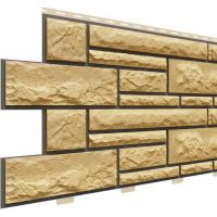 Цокольный сайдинг коллекция NEW - Имбирь