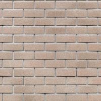 Плитка Фасадная битумная, HAUBERK кирпич Античный (2 кв. м)