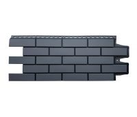 Фасадные панели Премиум клинкерный кирпич Графит (шов RAL 9005)