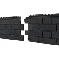 Фасадная панель Стоун Хаус S-Lock Клинкер Нордик Графитовый