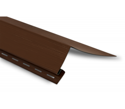 Широкая околооконная планка - Коричневая от производителя  Ю-Пласт по цене 1 100 р