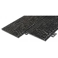 Фиброцементный сайдинг Decor Wood Click Угольное