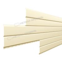 Металлический сайдинг Lбрус-15х240 (ПЭ-01-1015-0.45) Светлая слоновая кость Металлический сайдинг Lбрус-15х240 (ПЭ-01-1015-0.45) Светлая слоновая кость