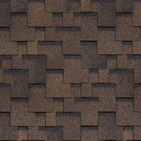 Гибкая черепица однослойная Финская, коллекция Аккорд – Коричневый