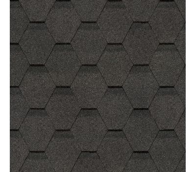 Гибкая черепица Шестигранник Серый от производителя  Docke по цене 1 341 р