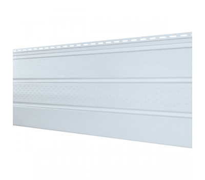 Софит Классический, перфорация по центру Белый от производителя  Ю-Пласт по цене 597 р