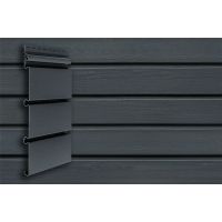 Виниловый сайдинг Архитектурный планкен Acryl Графит