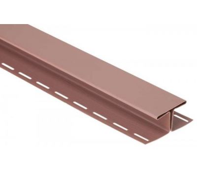 Н-профиль Люкс Крашенный, T-18, ВН, Красно-коричневый от производителя  Альта-профиль по цене 992 р