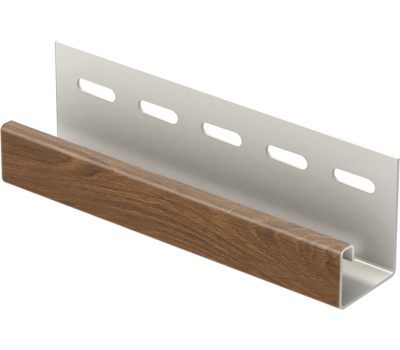 J-планка к Софиту PRO Золотой дуб от производителя  Ю-Пласт по цене 350 р