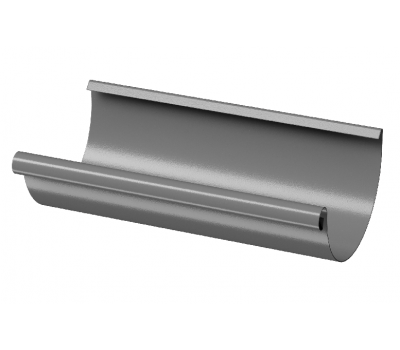 Водосточный желоб 3 м ГРАФИТ (RAL 7024) от производителя Docke по цене 1 990 р Водосточный желоб 3 м ГРАФИТ (RAL 7024) от производителя Docke по цене 1 990 р